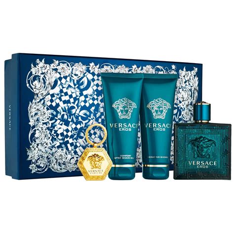 versace eros parfüm set|Versace Eros perfume gift set.